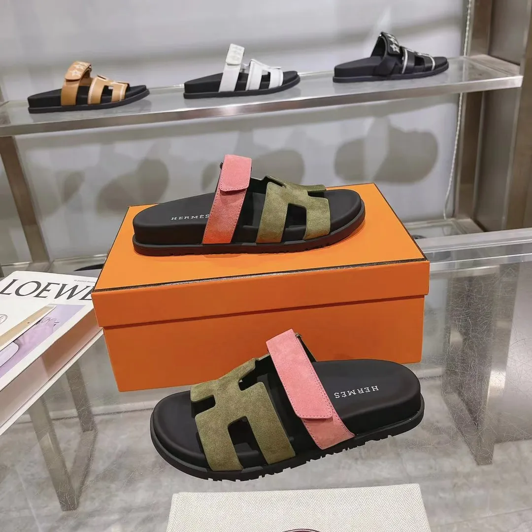 👟👟Ex-factory price 480👟👟 Women's Shoes Women's Clothing H Family HERMES The most popular style of Erjiu Shoes recently - classic style. [Fireworks][Fireworks][Fireworks][Fireworks][Fireworks][Fireworks] sandals, paired with various colorful socks, popular ✅Upper: imported mixed sheepskin, deerskin ✅Inner: imported mixed sheepskin ✅Outsole: T👟👟Ex-factory price u non-slip and wear-resistant outsole ✅Number of codes: 35-41